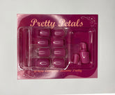 Fuchsia Press-on Nails With Application Kit