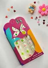 Children False Nails With Heart Beat and Various Designs
